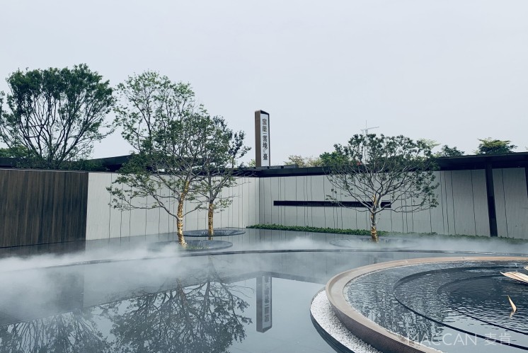 「寶能?云境臺」   以現(xiàn)代中式的高端住宅標識設(shè)計手法演繹奢美東方